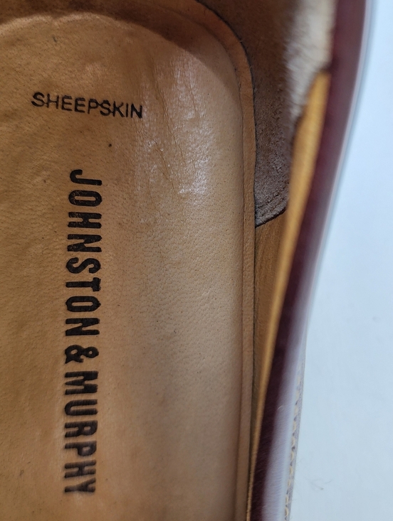 Johnston Murphy Loafers Creswell Mens 10 M Slip On Moc Toe 20 7278 Brazil Sheep main image 10